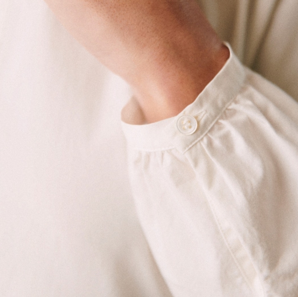 Sezane Hilma White 100% Organic Cotton Dress - Picture 5 of 6